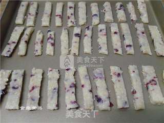 燕麦蔓越莓手指饼干的做法步骤:12