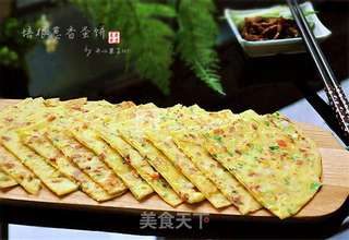 培根葱香蛋饼的做法步骤:10