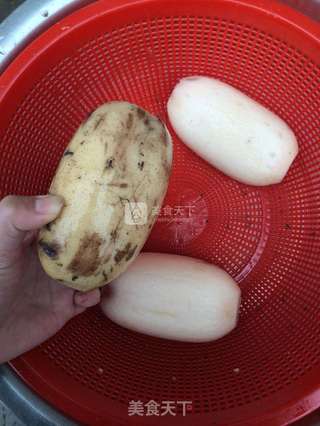 香酥藕盒的做法步骤:2