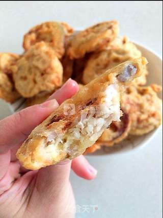 香酥藕盒的做法步骤:15