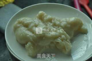 微波紫薯雪媚娘的做法步骤:6