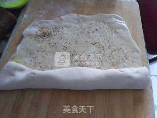 椒盐发面卷的做法步骤：6