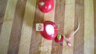 高颜值宴客菜~甜美花的做法步骤:2