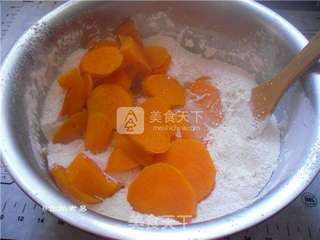 豆沙红薯丸的做法步骤:5