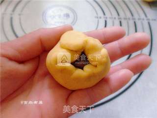 豆沙红薯丸的做法步骤:9