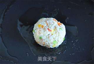 米饭披萨的做法步骤:4
