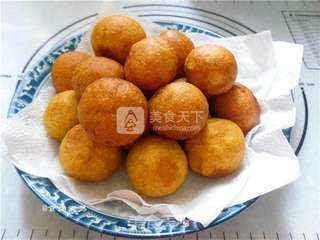 豆沙红薯丸的做法步骤:12