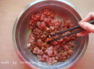 家常蒸肉丸的做法步骤:4