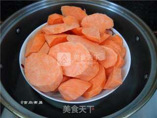 豆沙红薯丸的做法步骤:2