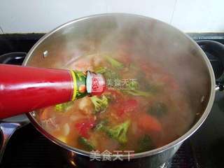 杂蔬小牛腩浓汤的做法步骤:15