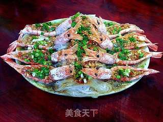 【琼菜】蒜蓉粉丝虾的做法步骤:13