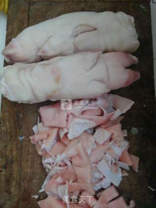 腰果猪蹄冻的做法步骤:2
