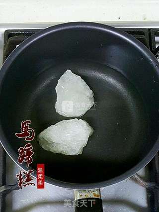 冰糖马蹄糕的做法步骤:2