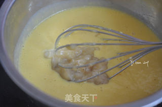 香蕉棉花蛋糕的做法步骤:9