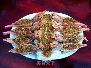 【琼菜】蒜蓉粉丝虾的做法步骤:12