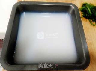 快手凉菜之——翡翠皮冻的做法步骤:10