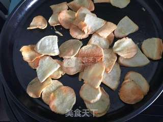 炸茨菰片(空气炸锅版)的做法步骤:8