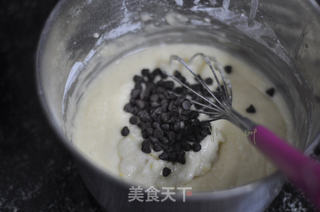 香蕉巧克力豆蛋糕的做法步骤:7