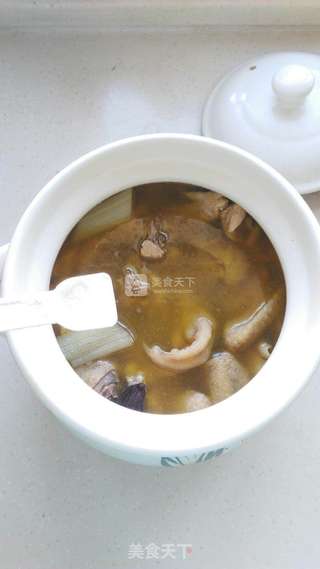 清炖土鸡汤的做法步骤:6