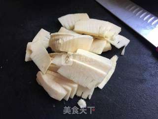 冬笋黑鱼片的做法步骤:2