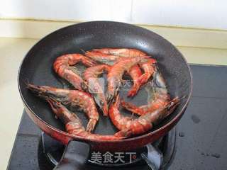 酸辣风味虾的做法步骤:4