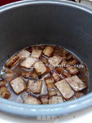 新年快乐【千叶豆腐烧肉】的做法步骤:7