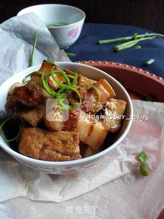 新年快乐【千叶豆腐烧肉】的做法步骤:9
