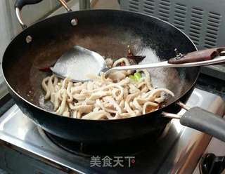 爆炒羊肚的做法步骤:8
