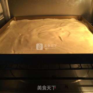 奶油蛋糕卷的做法步骤:8