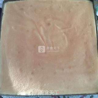 奶油蛋糕卷的做法步骤:9