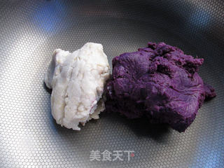 香芋紫薯冰激凌的做法步骤:2