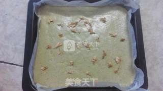 “双茶”蛋糕卷——槐花抹茶蛋糕卷的做法步骤:7