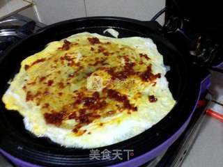快手早餐饼的做法步骤:17