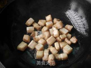 栗子红烧肉的做法步骤:7