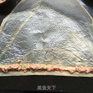 豆皮卷的做法步骤:4