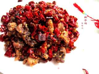 年夜饭--红红火火辣子鸡的做法步骤:8