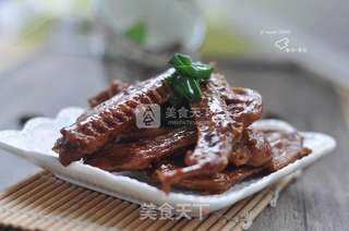 吮指卤鸭翅的做法步骤:13