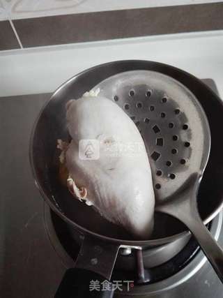 橙肉沙拉的做法步骤:2