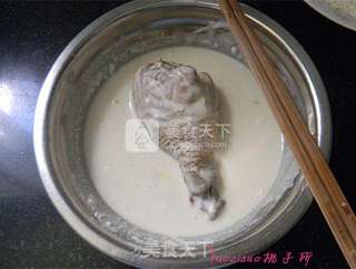 脆皮鸡腿的做法步骤:6