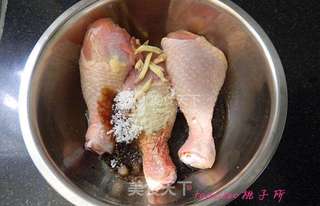脆皮鸡腿的做法步骤:2