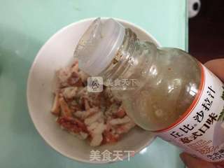 卷心菜龙虾肉色拉塔的做法步骤:3