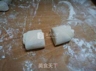 玫瑰花馒头花篮的做法步骤：9