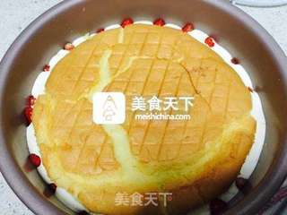 草莓慕斯蛋糕的做法步骤:8
