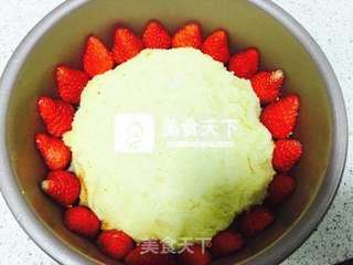 草莓慕斯蛋糕的做法步骤:6