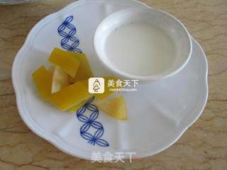 火龙果熘虾球的做法步骤:3