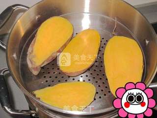 焗红薯的做法步骤:2
