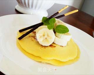 美式奶香松饼(无油无泡打粉)的做法步骤:9