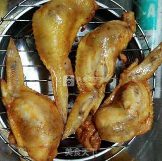 超级超级好吃の鸡翅包饭的做法步骤:6