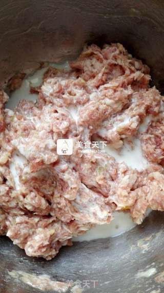 红烧狮子头的做法步骤:5