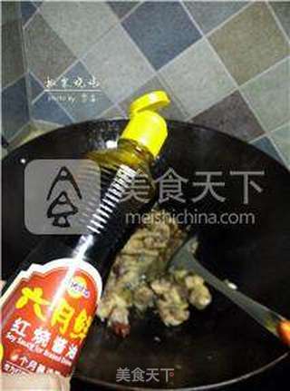 板栗烧鸡的做法步骤:9